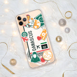 Damascus Syria Syrian Flag iPhone Case 15 14 13 12 11 Pro Max Plus Mini Gift Travel Souvenir Personalized Custom City Name