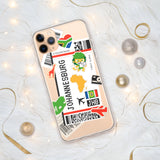 Johannesburg South Africa African Flag iPhone Case 15 14 13 12 11 Pro Max Plus Mini Gift Travel Souvenir Personalized Custom City Name