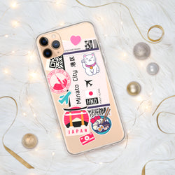 Minato City 港区 Tokyo Japan Japanese Flag iPhone Case 15 14 13 12 11 Pro Max Plus Mini Gift Travel Souvenir