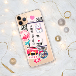 Shibuya City 渋谷区 Tokyo Japan Japanese Flag iPhone Case 15 14 13 12 11 Pro Max Plus Mini Gift Travel Souvenir