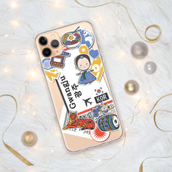 Gwangju South Korea korean Flag iPhone Case 15 14 13 12 11 Pro Max Plus Mini Gift Travel Souvenir Personalized Custom City Name