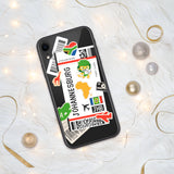 Johannesburg South Africa African Flag iPhone Case 15 14 13 12 11 Pro Max Plus Mini Gift Travel Souvenir Personalized Custom City Name