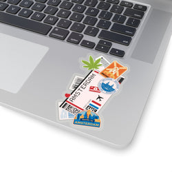 Amsterdam Netherlands North Holland City art Sticker Stickers Vinyl Computer Transparent stickers Cool Macbook Travel sticker Gift Ideas