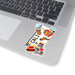 Cali Colombia City art Sticker Stickers Vinyl Computer Transparent stickers Cool Macbook Travel sticker Gift Ideas