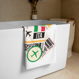 Venice Italy Italian Flag Venezia Italia Beach Towel Pool Towel Bath Sauna Bathroom Vacation Travel Summer Towels Gift