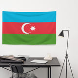 Azerbaijan Azerbaijani Flag Wall Decor Art Print Banner Gift Ideas