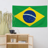 Bandera brasileña de Brasil, decoración de pared, arte impreso, ideas para regalos