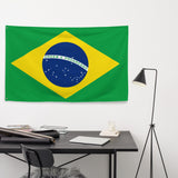 Bandera brasileña de Brasil, decoración de pared, arte impreso, ideas para regalos