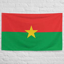 Ideas para regalar en pancartas con la bandera de Burkina Faso