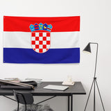 Croatia Croatian Flag Wall Decor Art Print Banner Gift Ideas