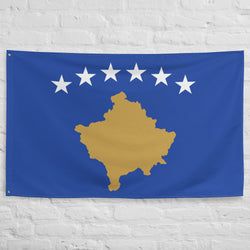 Ideas para regalos con la bandera de Kosovo para decorar la pared