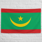 Bandera de Mauritania, decoración de pared, arte impreso, pancarta, ideas para regalos