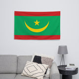 Bandera de Mauritania, decoración de pared, arte impreso, pancarta, ideas para regalos