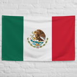 Mexico Mexican Flag Wall Decor Art Print Banner Gift Ideas