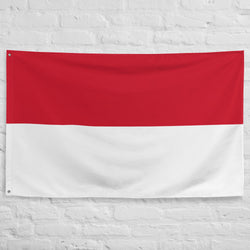 Monaco Flag Wall Decor Art Print Banner Gift Ideas