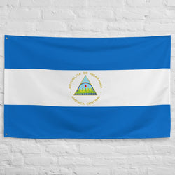 Nicaragua Nicaraguan Flag Wall Decor Art Print Banner Gift Ideas