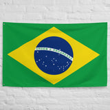 Bandera brasileña de Brasil, decoración de pared, arte impreso, ideas para regalos