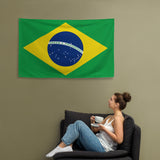 Bandera brasileña de Brasil, decoración de pared, arte impreso, ideas para regalos