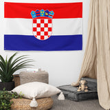 Croatia Croatian Flag Wall Decor Art Print Banner Gift Ideas