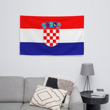 Croatia Croatian Flag Wall Decor Art Print Banner Gift Ideas