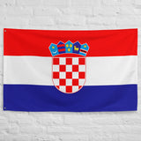 Croatia Croatian Flag Wall Decor Art Print Banner Gift Ideas