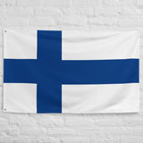 Finland Suomi Finnish Flag Wall Decor Art Print Banner Gift Ideas