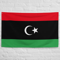 Libya Libyan Flag Wall Decor Art Print Banner Gift Ideas