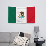 Mexico Mexican Flag Wall Decor Art Print Banner Gift Ideas