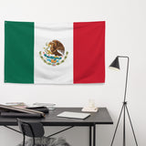 Mexico Mexican Flag Wall Decor Art Print Banner Gift Ideas