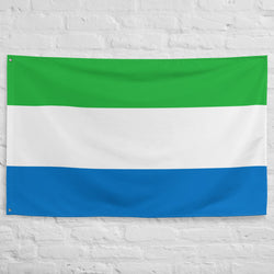 Bandera de Sierra Leona para decoración de pared, arte impreso, ideas para regalos