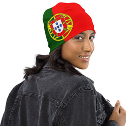 Portugal Portuguese Flag Beanie Winter Hat Warm Unisex Hat Super Soft Travel Souvenir Gift Idea