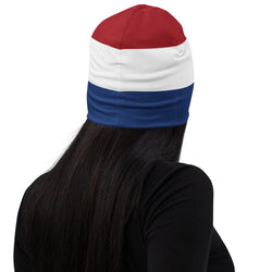 Gorro de invierno con la bandera de los Países Bajos, cálido, unisex, muy suave, idea de regalo de recuerdo de viaje