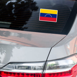 Pegatinas para portátil con la bandera venezolana de Venezuela, idea de regalo de recuerdo de viaje