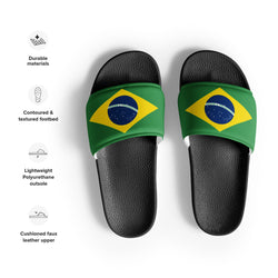 Brasil Brasil Bandera brasileña Sandalias de mujer Sandalias de verano Zapatos de playa Chanclas coloridas Tanga