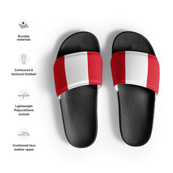 Peru Peruvian Flag Women's slides Sandals Summer Beach Shoes colorful Flip-Flops Thong