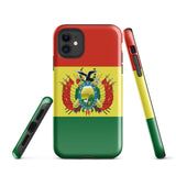 Bolivia Bolivian Flag iPhone 15 14 13 12 11 Pro Max Plus Mini Phone Case iPhone Tough Rugged Protective iPhone case