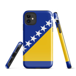 Bosnia and Herzegovina Bosnian Flag iPhone Case 15 14 13 12 11 Pro Max Plus Mini Gift Ideas Country Gift For Her Him Ideas Travel  Souvenir