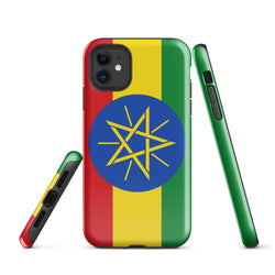 Ethiopia Ethiopian Flag iPhone Case 15 14 13 12 11 Pro Max Plus Mini Gift Ideas Country Map Skyline Gift For Her Him Ideas Travel  Souvenir