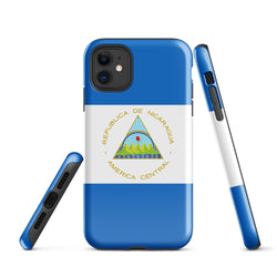 Nicaragua Nicaraguan Flag iPhone Case 15 14 13 12 11 Pro Max Plus Mini Gift Ideas Country Map  Gift For Her Him Ideas Travel  Souvenir