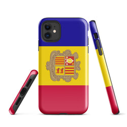 Andorra Flag iPhone Case 15 14 13 12 11 Pro Max Plus Mini Gift Ideas Country Map Skyline Gift For Her Him Ideas Travel  Souvenir