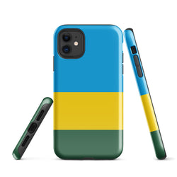 Rwanda Rwandan Flag iPhone Case 15 14 13 12 11 Pro Max Plus Mini Gift Ideas Country Map Skyline Gift For Her Him Ideas Travel  Souvenir