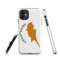 Cyprus Cypriot Flag iPhone Case 15 14 13 12 11 Pro Max Plus Mini Gift Ideas Country Map Skyline Gift For Her Him Ideas Travel  Souvenir