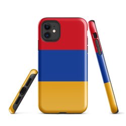 Armenia Armenian Flag iPhone Case 15 14 13 12 11 Pro Max Plus Mini Gift Travel Souvenir