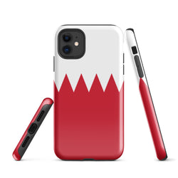 Bahrain Flag iPhone Case 15 14 13 12 11 Pro Max Plus Mini Gift Travel Souvenir