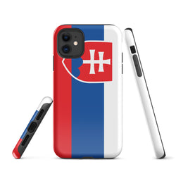 Slovakia Slovak Flag iPhone Case 15 14 13 12 11 Pro Max Plus Mini Gift Travel Souvenir