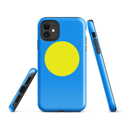 Palau Palauan Flag iPhone Case 15 14 13 12 11 Pro Max Plus Mini Gift Travel Souvenir