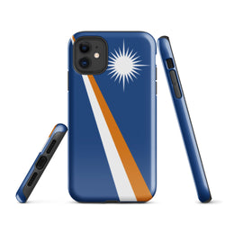 Marshall Islands Marshallese Flag iPhone Case 15 14 13 12 11 Pro Max Plus Mini Gift Travel Souvenir