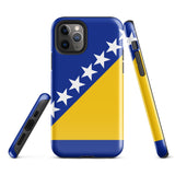 Bosnia and Herzegovina Bosnian Flag iPhone Case 15 14 13 12 11 Pro Max Plus Mini Gift Ideas Country Gift For Her Him Ideas Travel  Souvenir