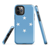 Micronesia Micronesian Flag iPhone Case 15 14 13 12 11 Pro Max Plus Mini Gift Travel Souvenir