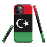 Libya Libyan Flag iPhone Case 15 14 13 12 11 Pro Max Plus Mini Gift Travel Souvenir